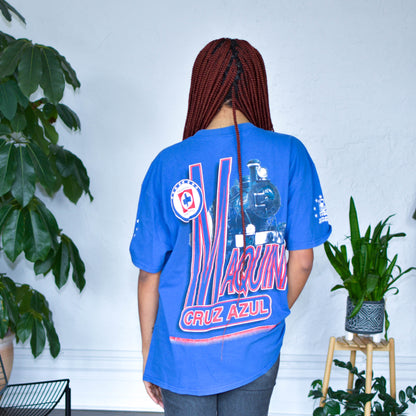 Vintage Cruz Azul &quot;La Maquina&quot; AOP T-Shirt