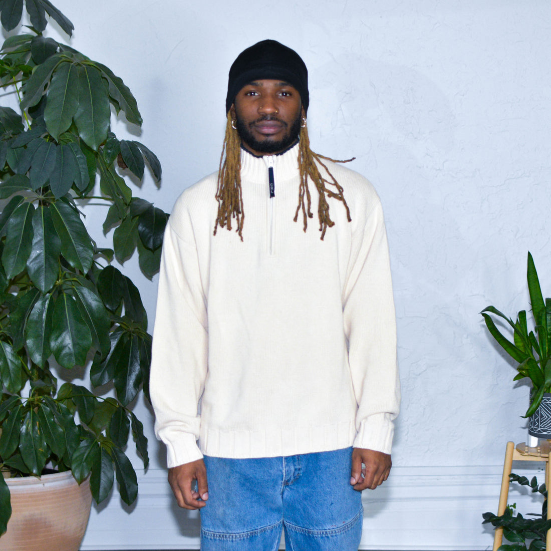 Y2K Chaps Ralph Lauren Knit Turtleneck Sweatshirt