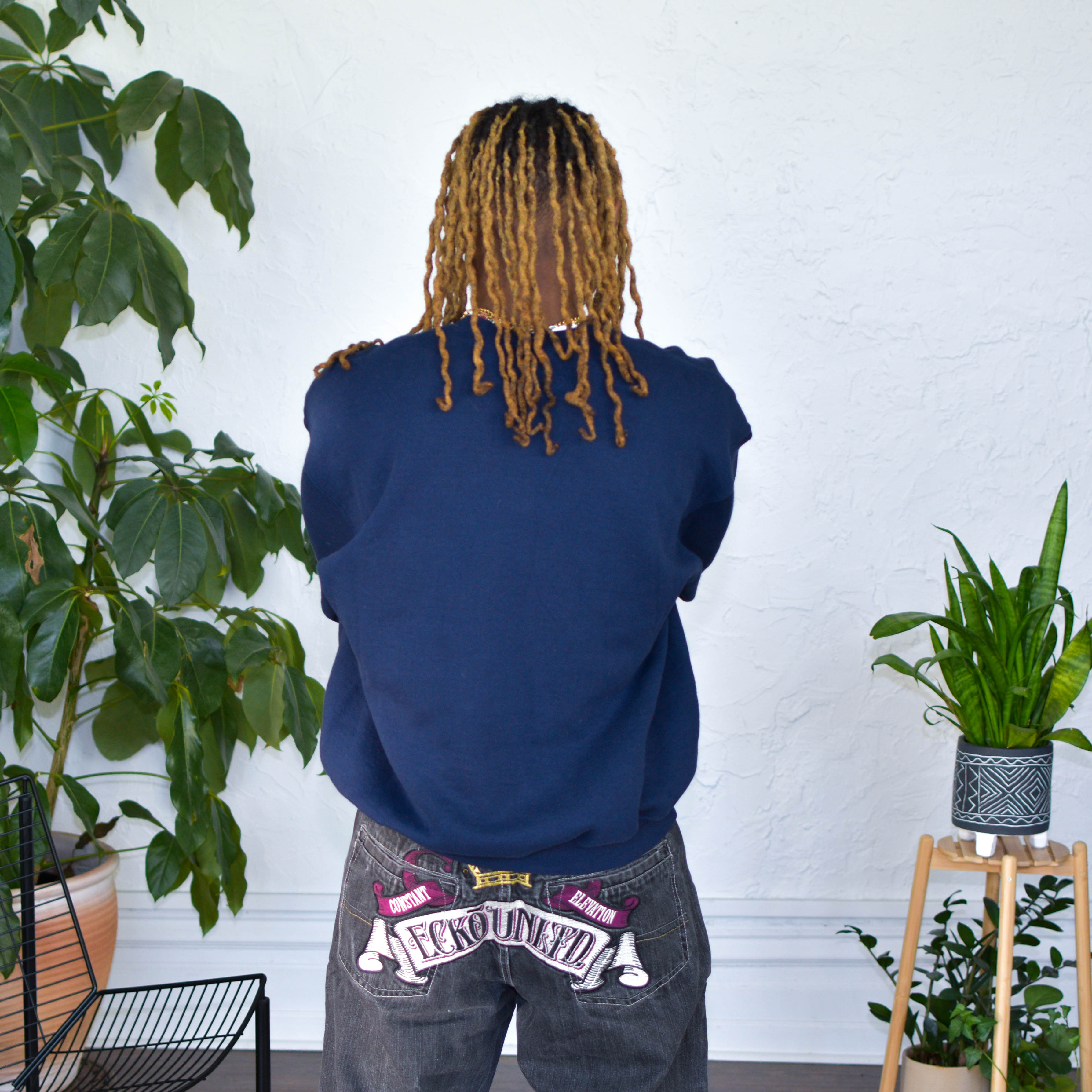 Navy Sweatshirt - "Protect Your Neighbor" Solidarity Merch