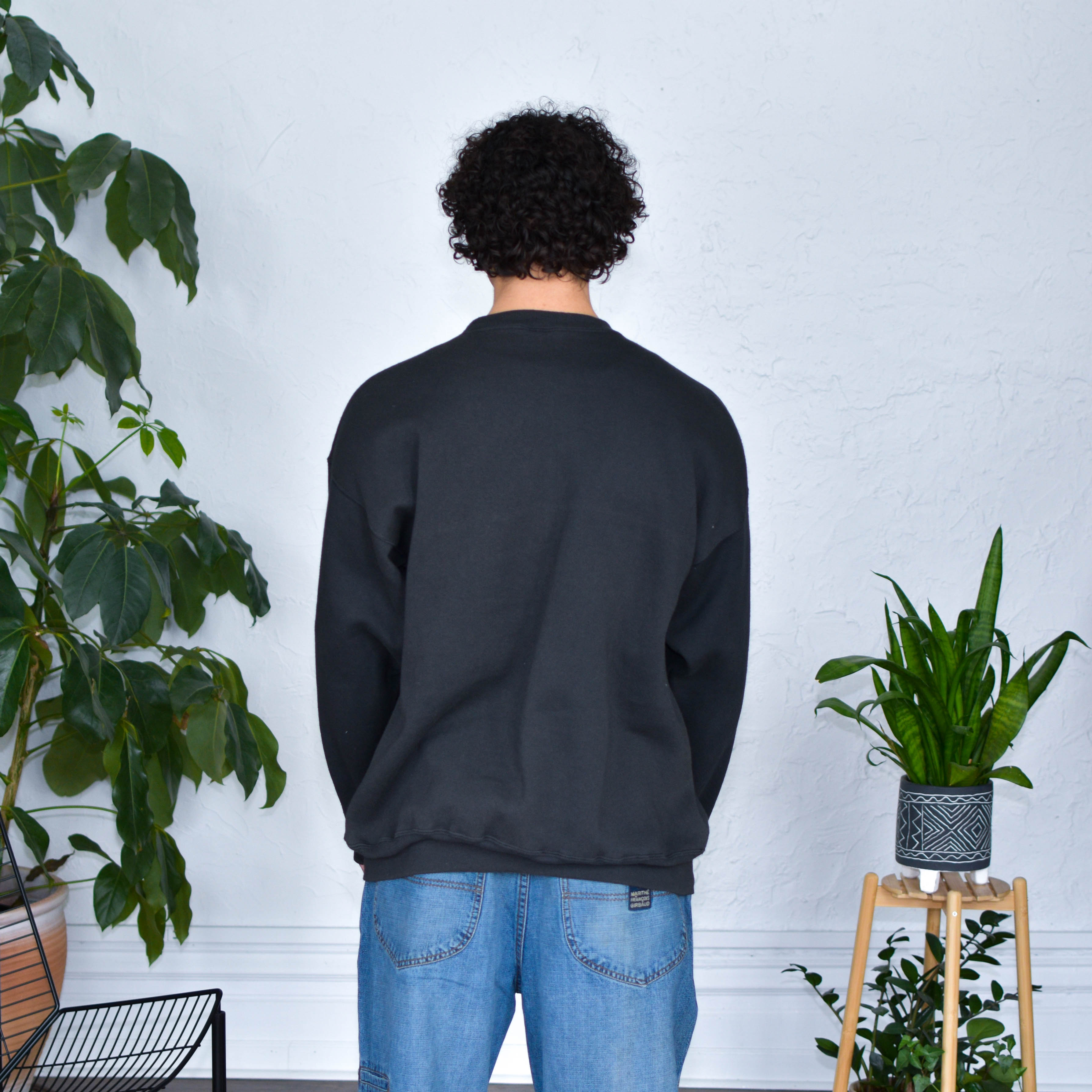 Black Sweatshirt "Protect Your Neighbor" Solidarity Merch
