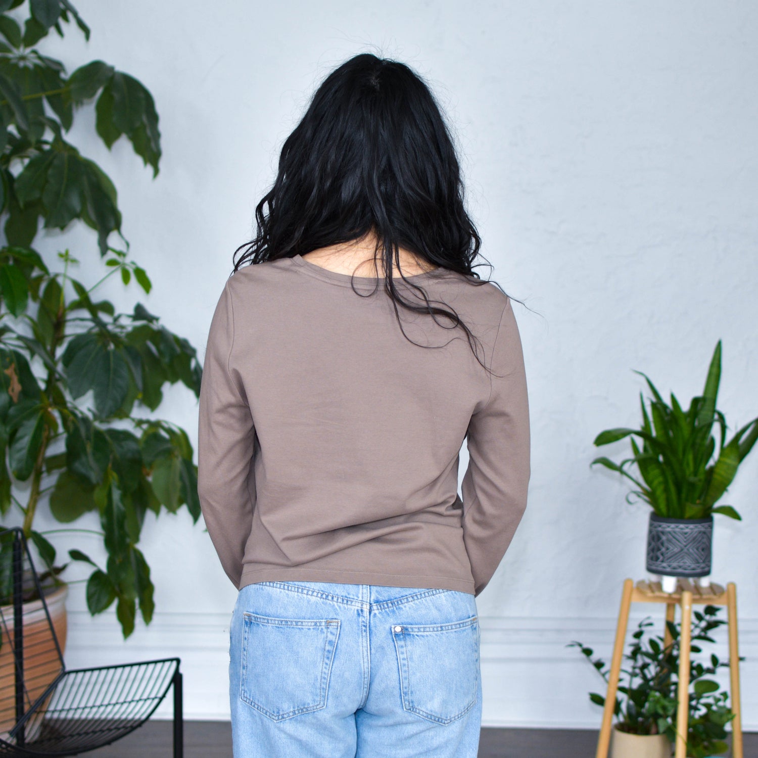 Brown Long Sleeve "Protect Your Neighbors" Solidarity Merch