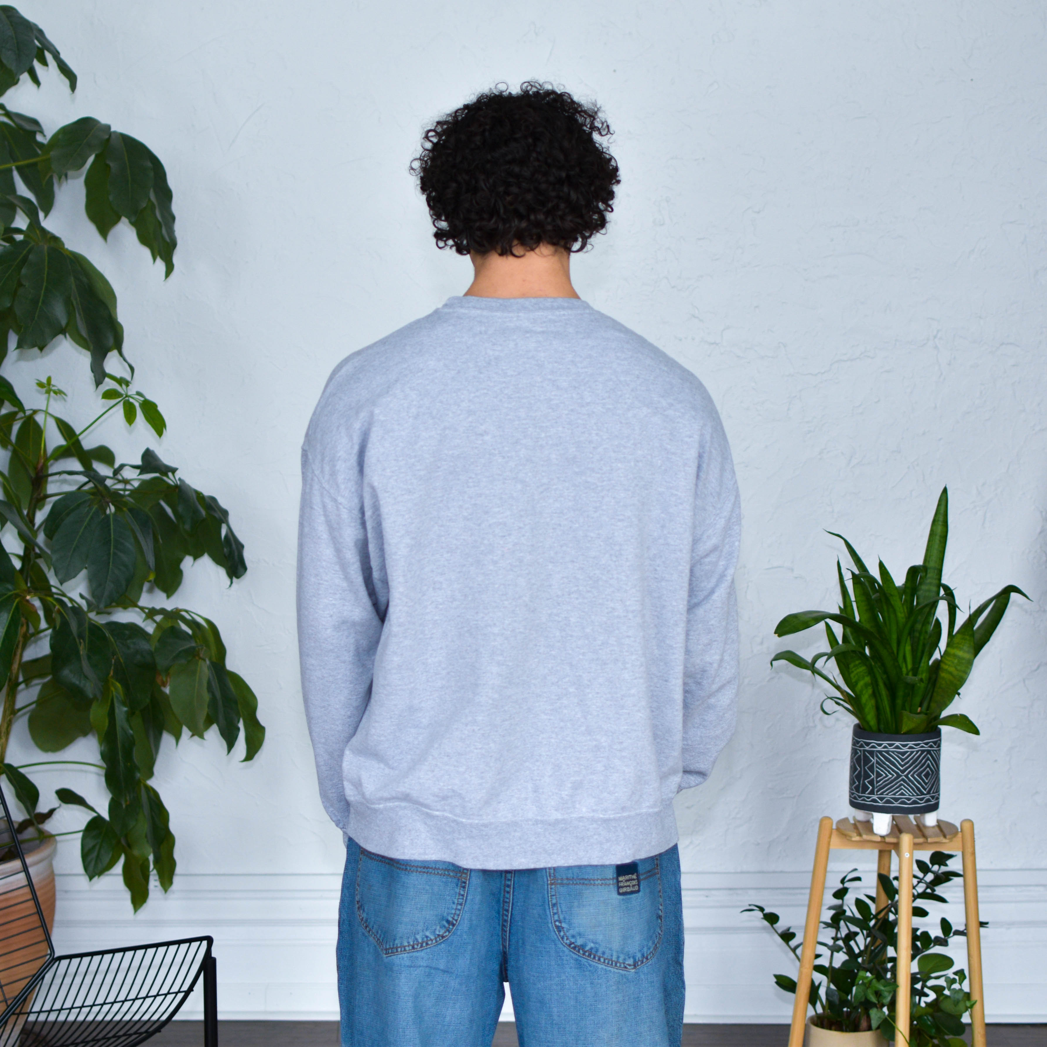 Gray Sweatshirt "Protect Your Neighbors" Solidarity Merch