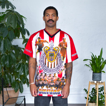 Vintage 2003-04 Chivas de Guadalajara Player AOP Jersey