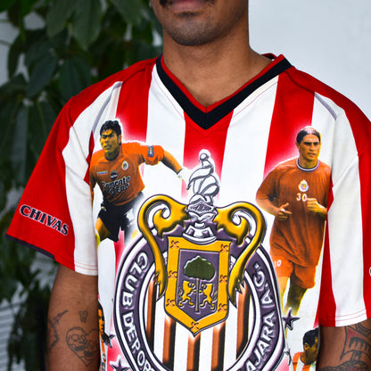 Vintage 2003-04 Chivas de Guadalajara Player AOP Jersey