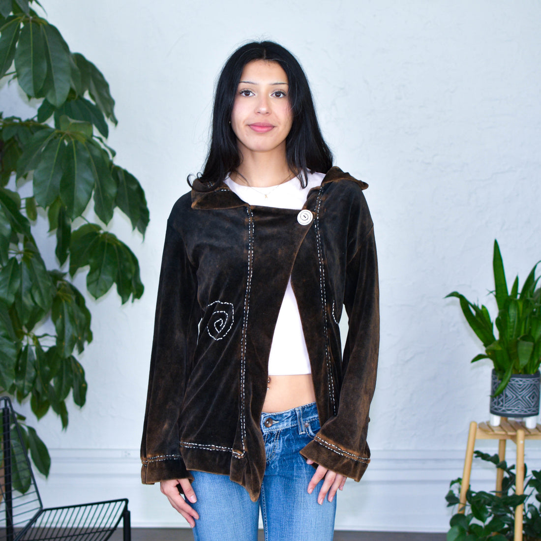 Y2K Rising International Boho Stich Coat