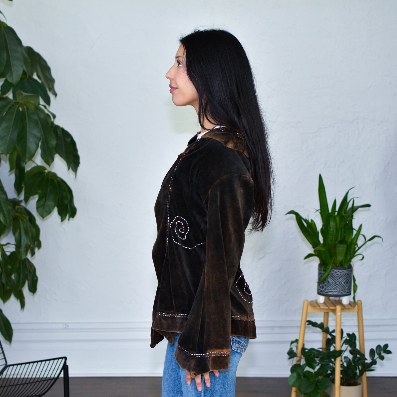Y2K Rising International Boho Stich Coat