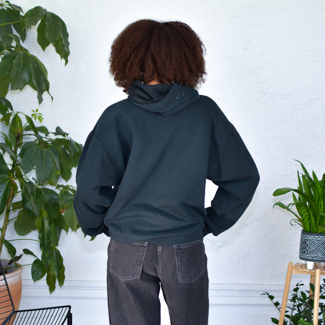 Black Sweatshirt - "Immigrants Keep the World Going" Solidarity Merch