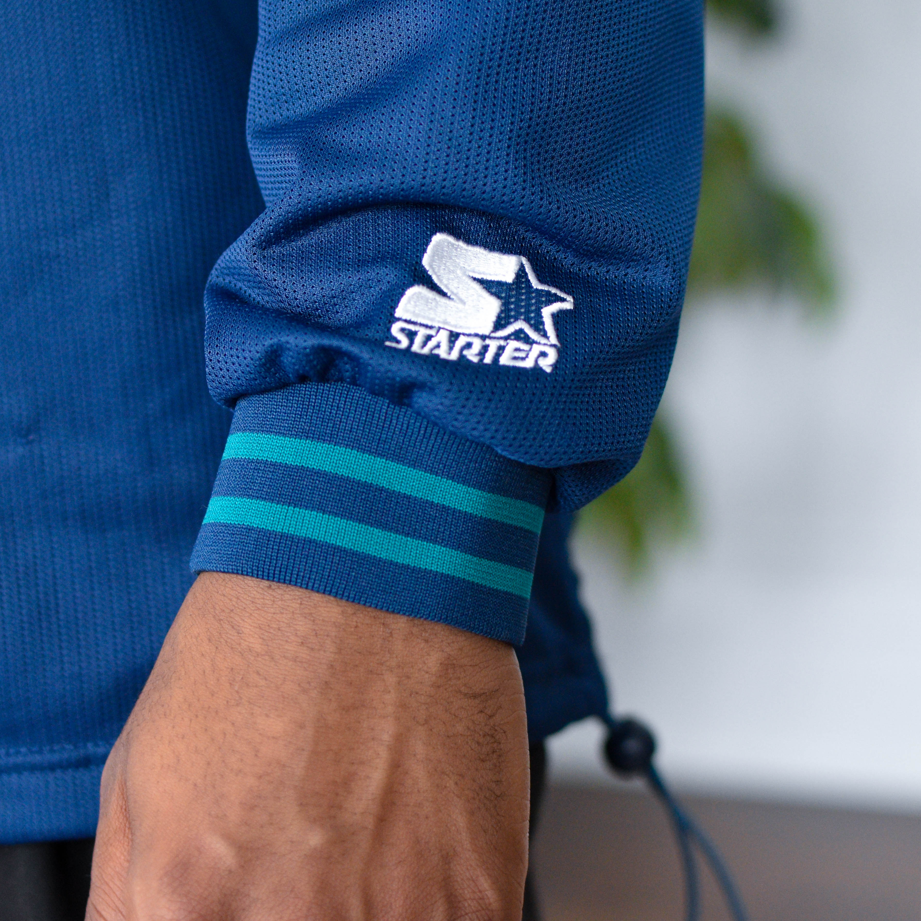 Vintage Seattle Mariners Quarter-Zip Windbreaker