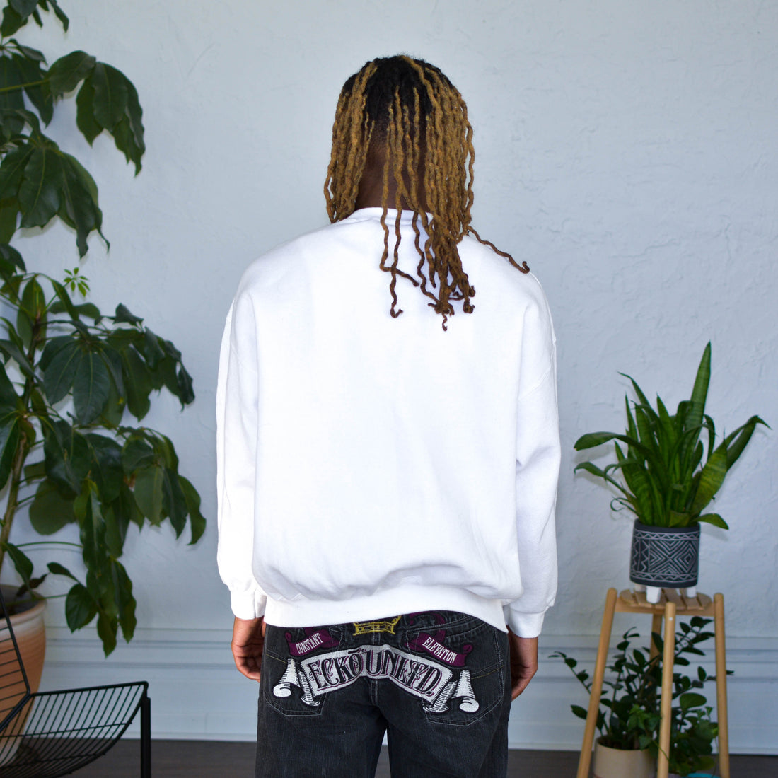 White Sweatshirt - "Protect Your Neighbor" Solidarity Merch