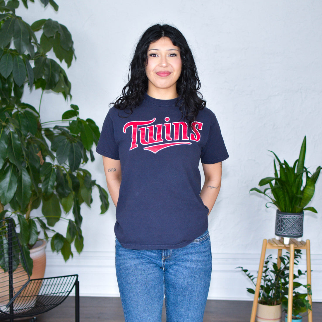 Vintage Minnesota Twins Justin Morneau T-Shirt