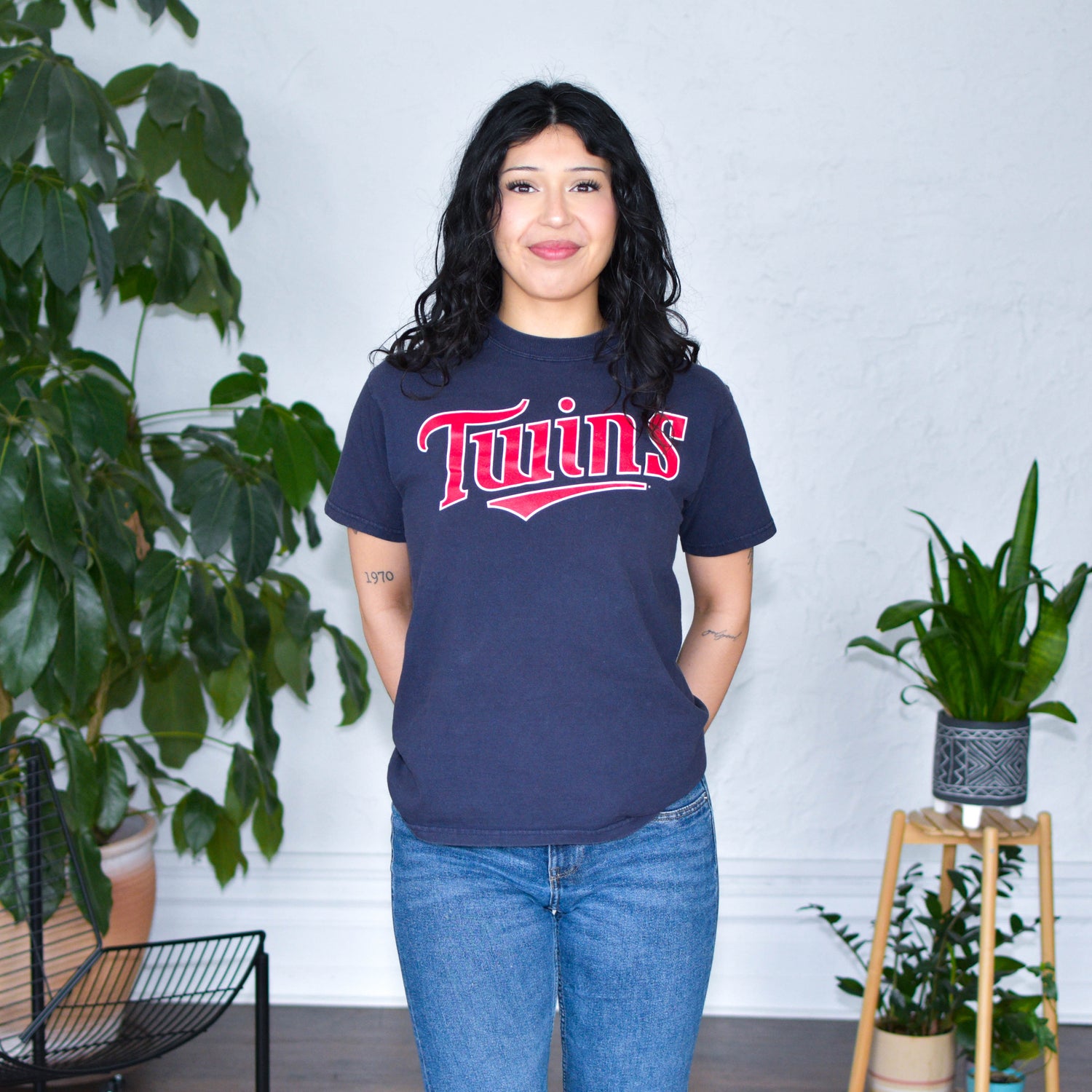 Vintage Minnesota Twins Justin Morneau T-Shirt