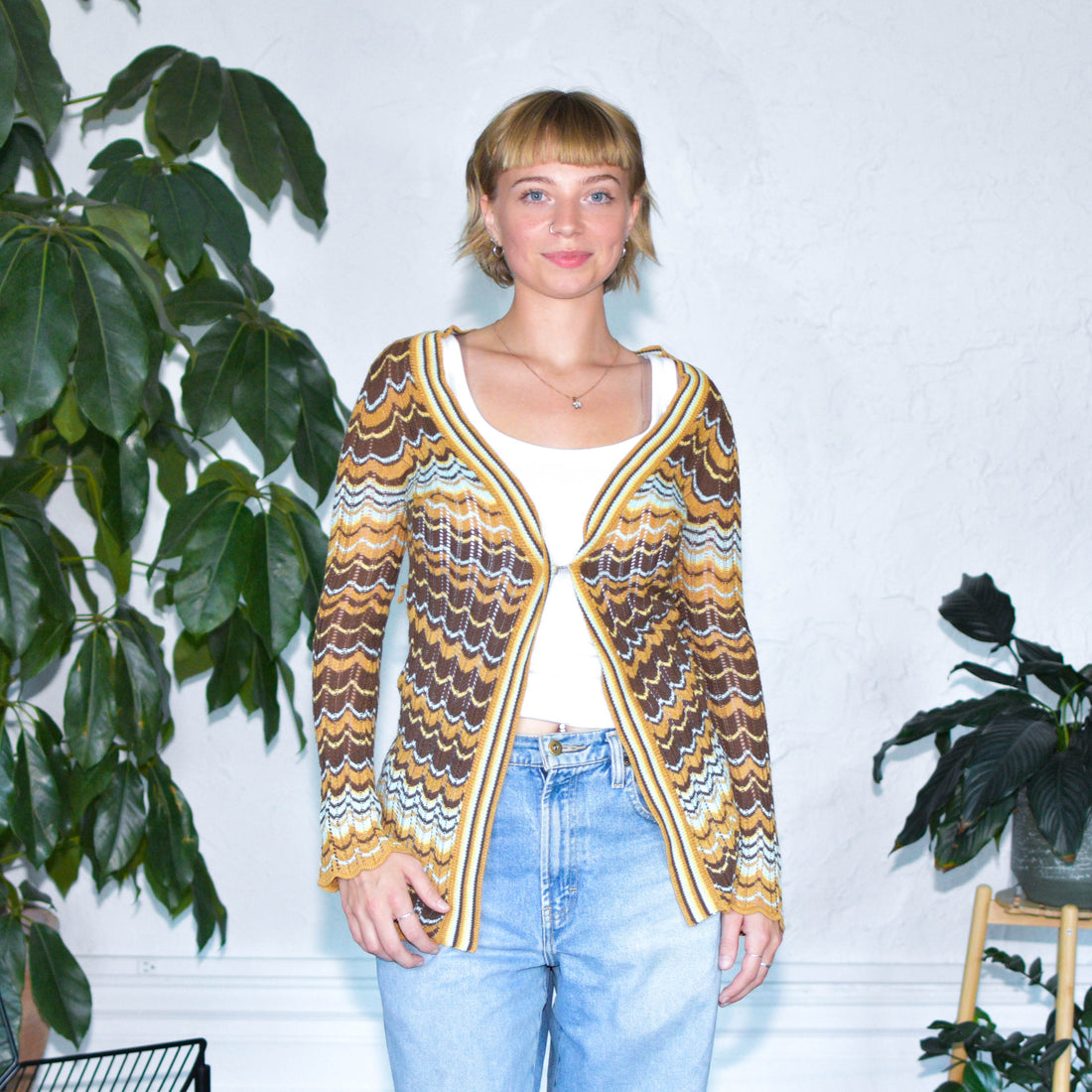 Vintage Y2K Wet Seal Knit Cardigan