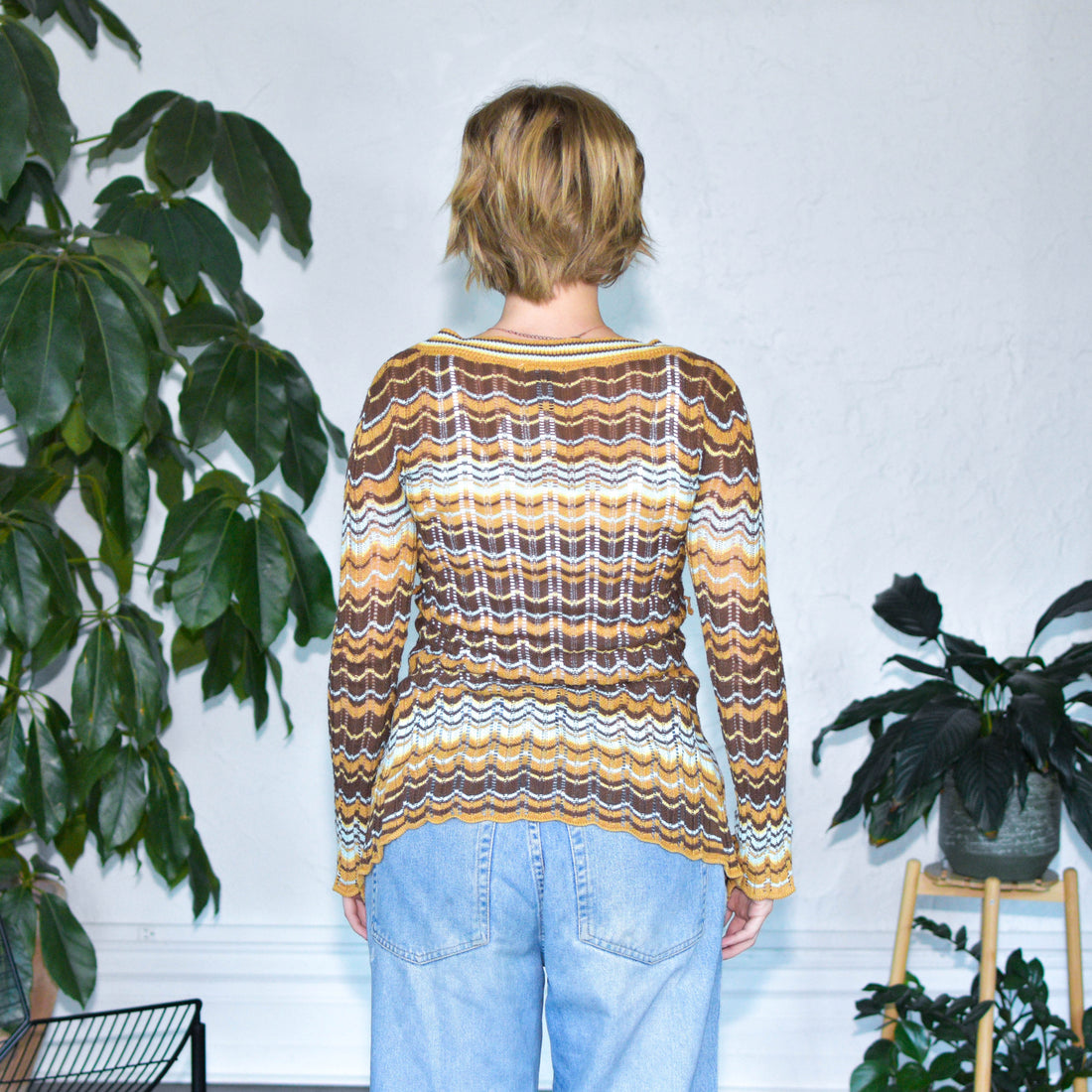 Vintage Y2K Wet Seal Knit Cardigan
