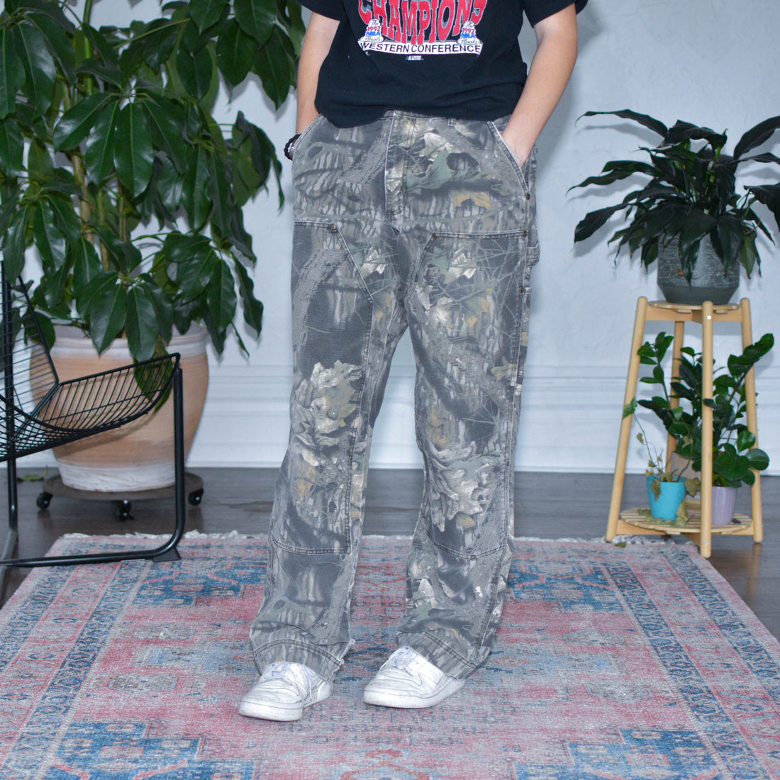 Vintage Columbia Double Knee Camo Jeans