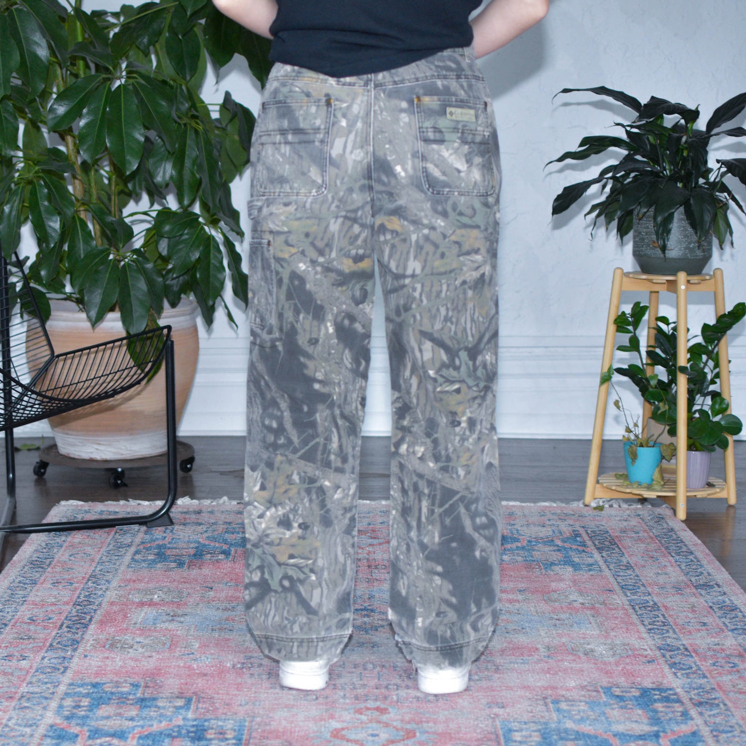 Vintage Columbia Double Knee Camo Jeans