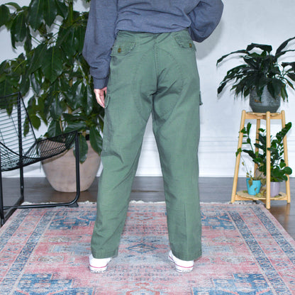 Vintage Camco Double Knee Green Cargo Pants