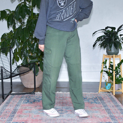 Vintage Camco Double Knee Green Cargo Pants