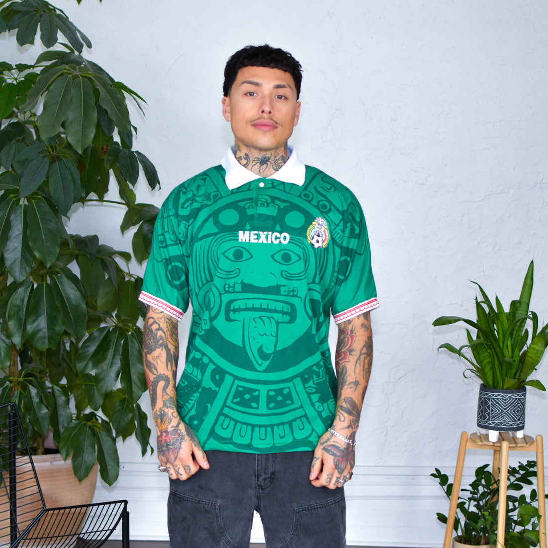 Vintage 1997 Mexico National Team Replica Promo Jersey