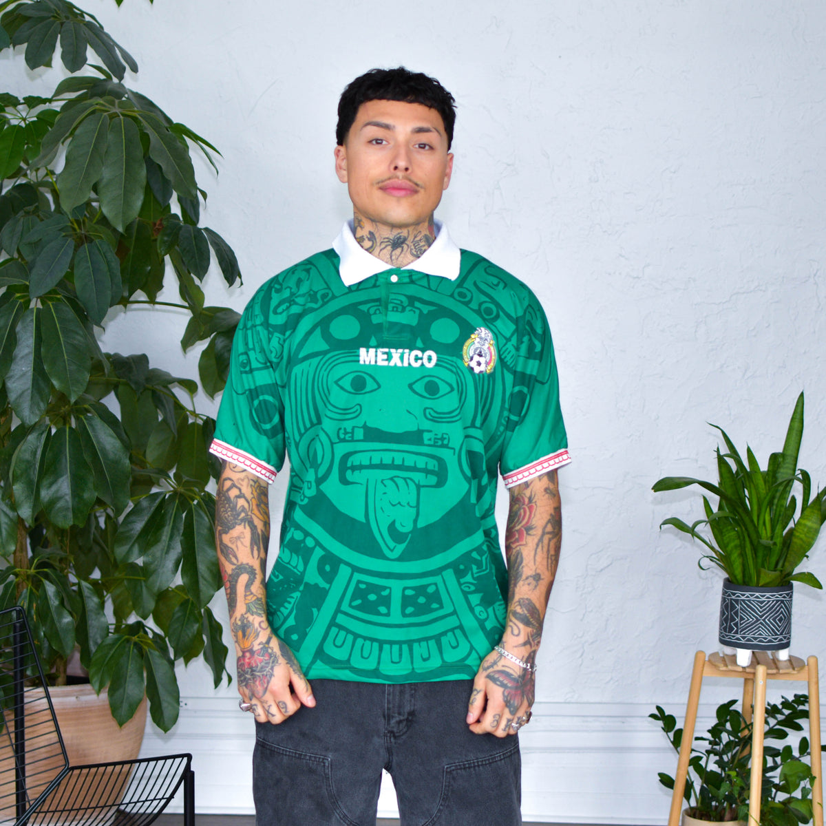 Vintage 1997 Mexico National Team Replica Promo Jersey