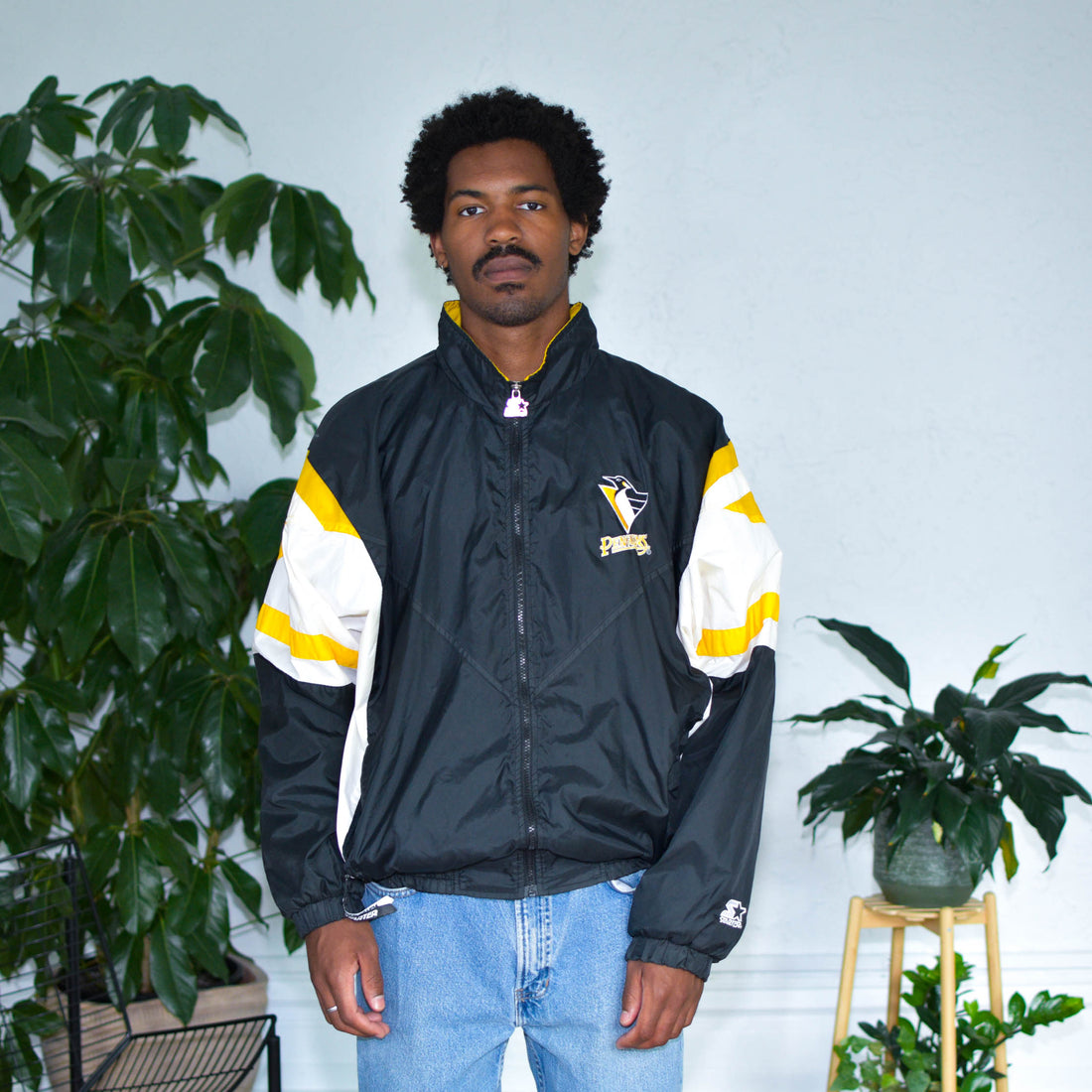 Vintage Penguins Starter Windbreaker