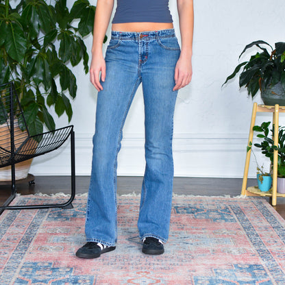 Y2k L.e.i. Medium Wash Low Rise Flare Jeans
