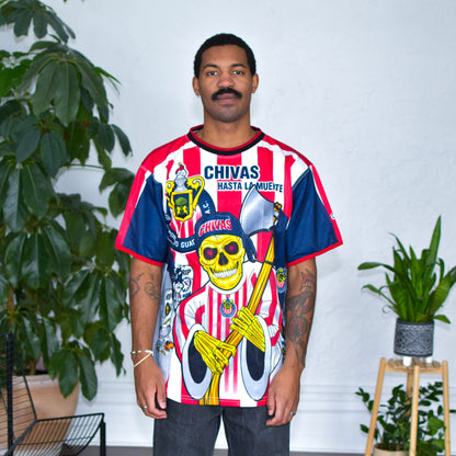 Vintage Chivas de Guadalajara "Hasta la Murte" AOP Jersey