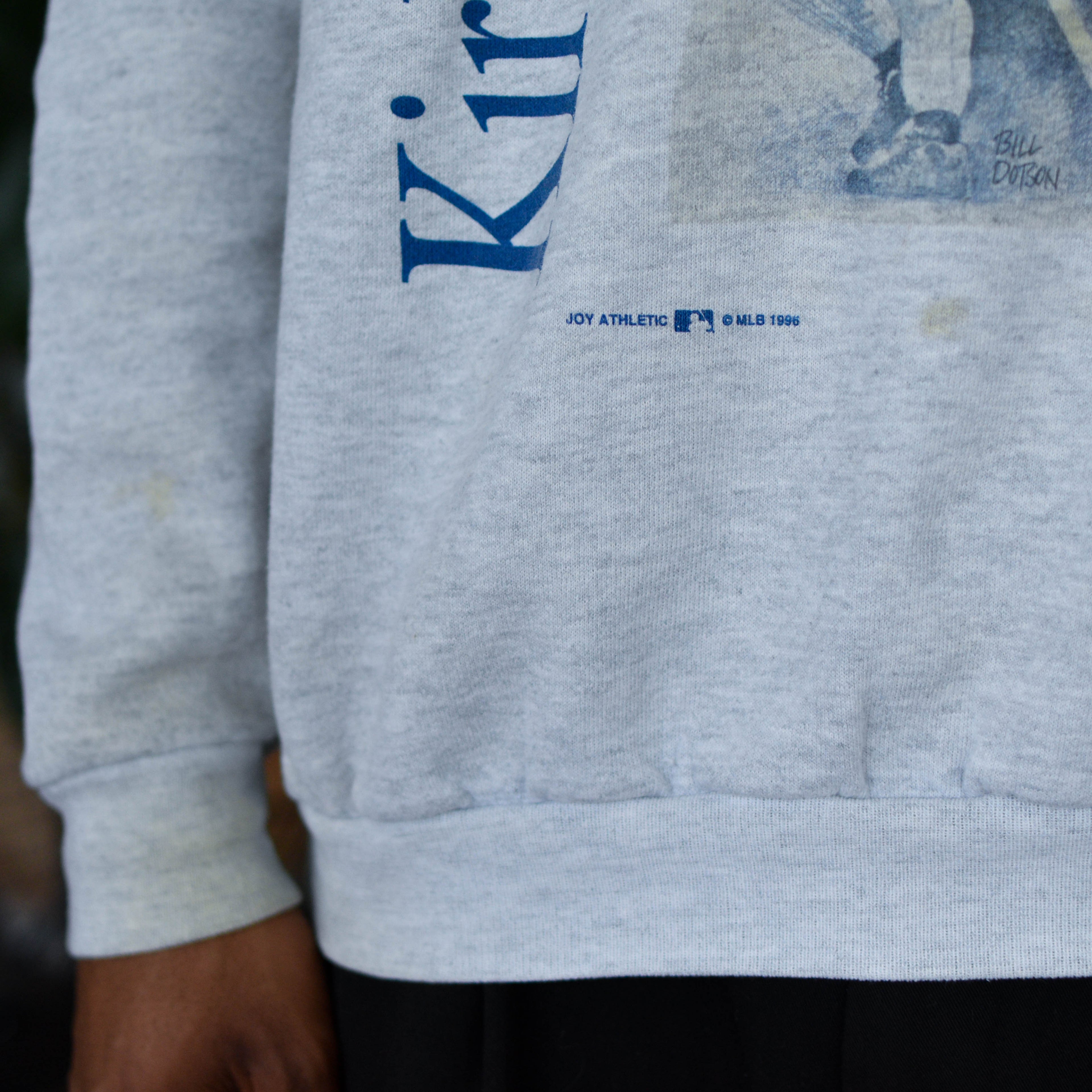 Vintage 1996 Minnesota Twins Kirby Puckett Sweatshirt