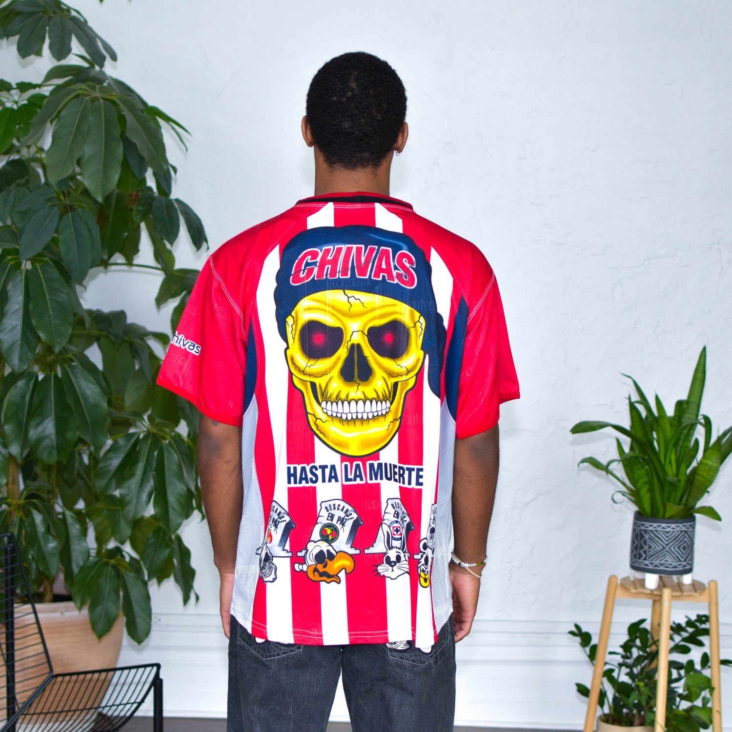Vintage Chivas de Guadalajara "Hasta la Murte" AOP Jersey