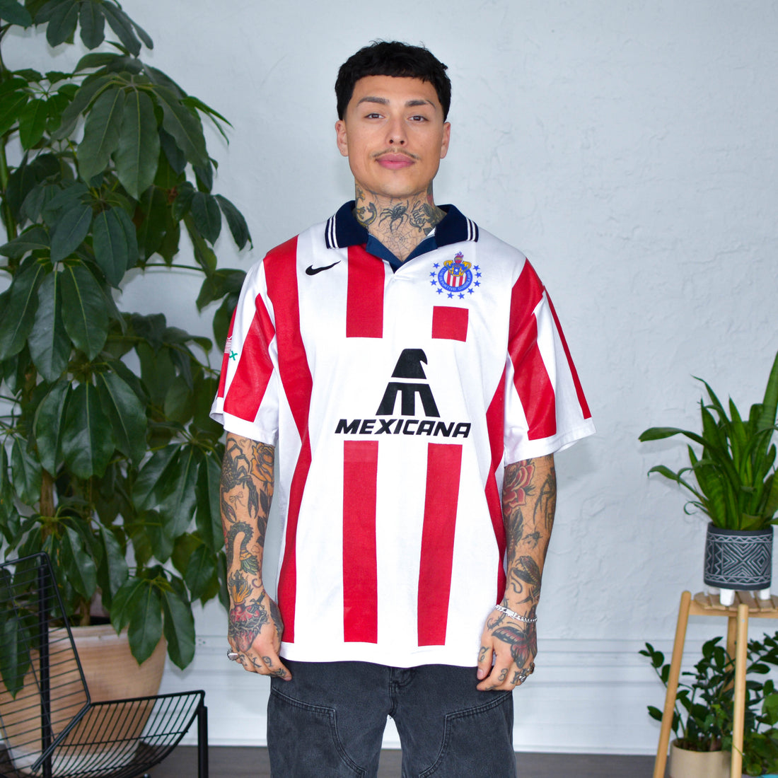 Vintage 1997-98 Chivas de Guadalajara Ramon Ramirez Replica Jersey