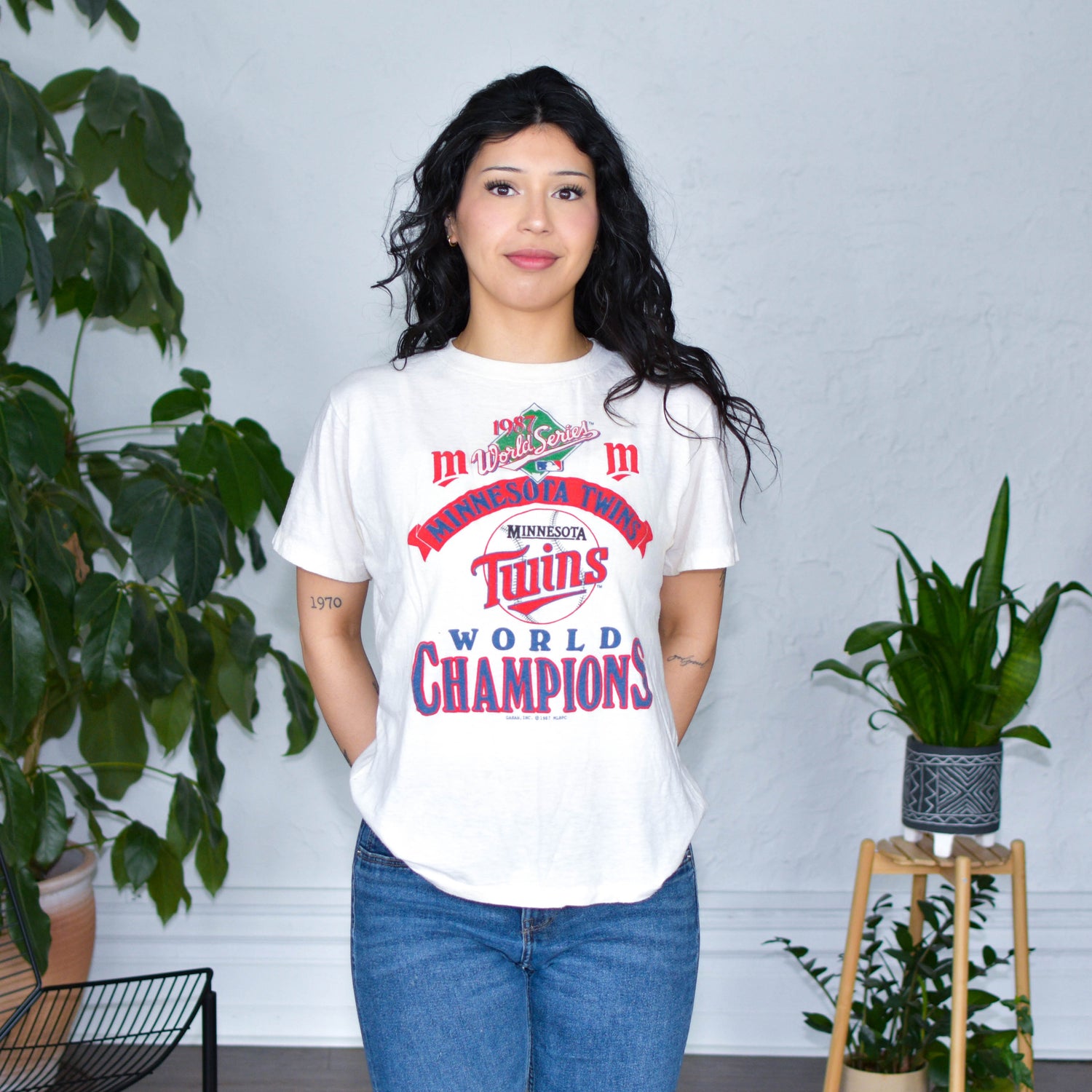 Vintage 1987 Minnesota Twins World Series T-Shirt