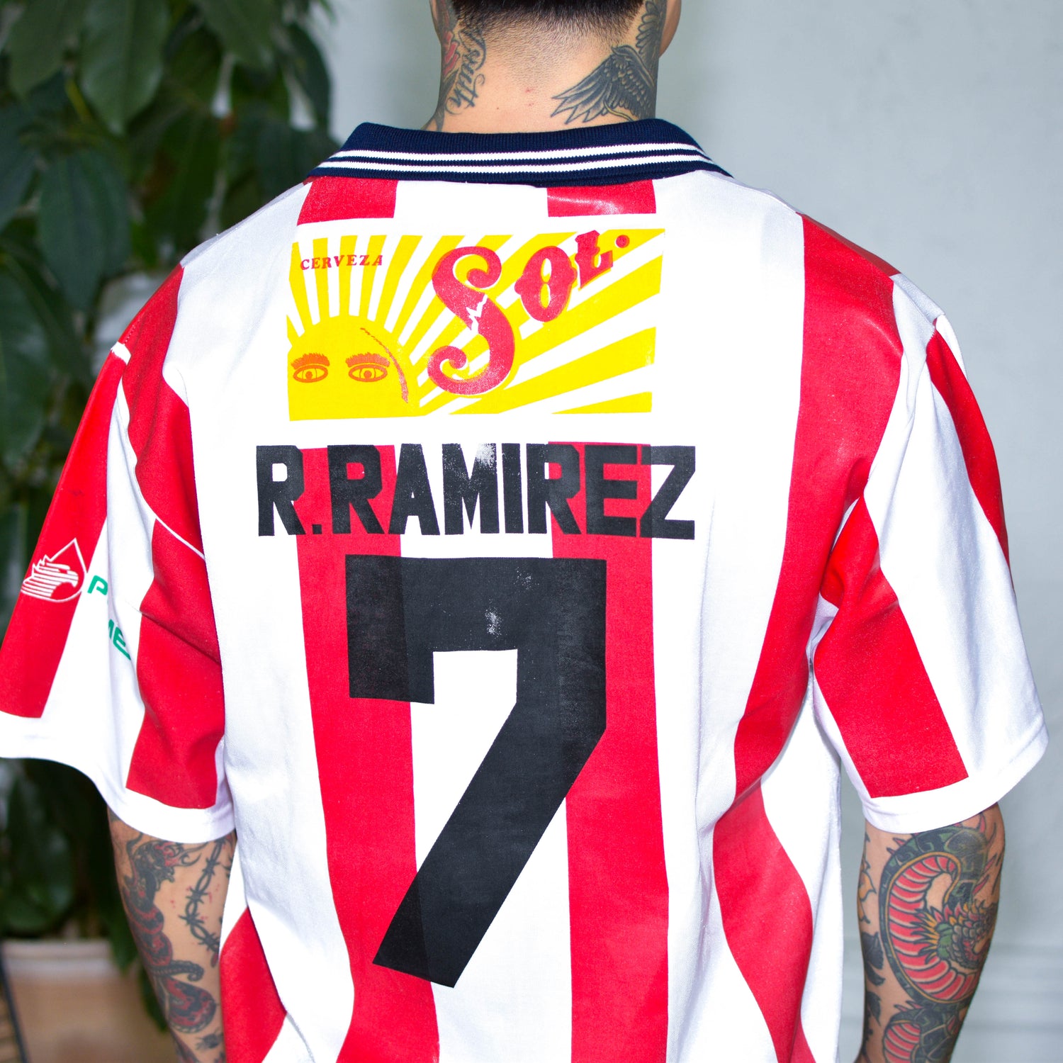 Vintage 1997-98 Chivas de Guadalajara Ramon Ramirez Replica Jersey