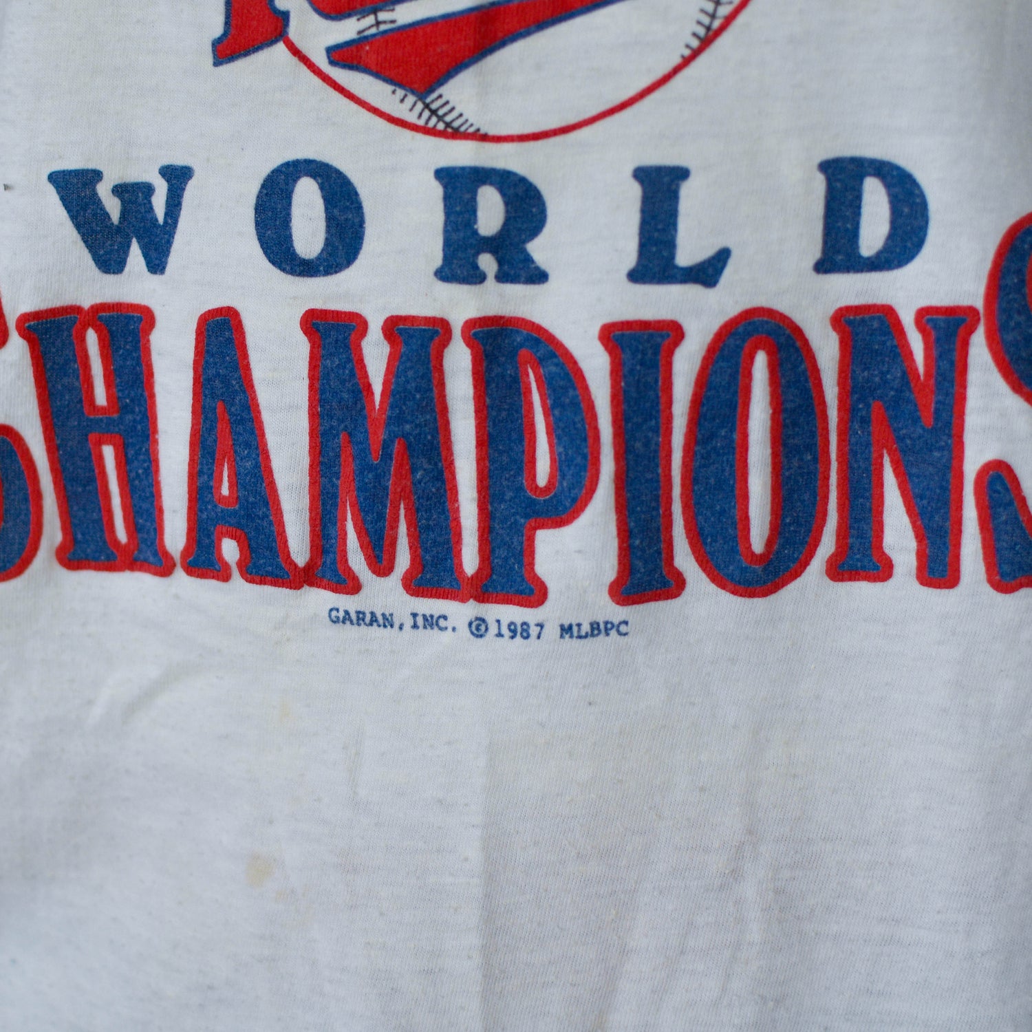 Vintage 1987 Minnesota Twins World Series T-Shirt