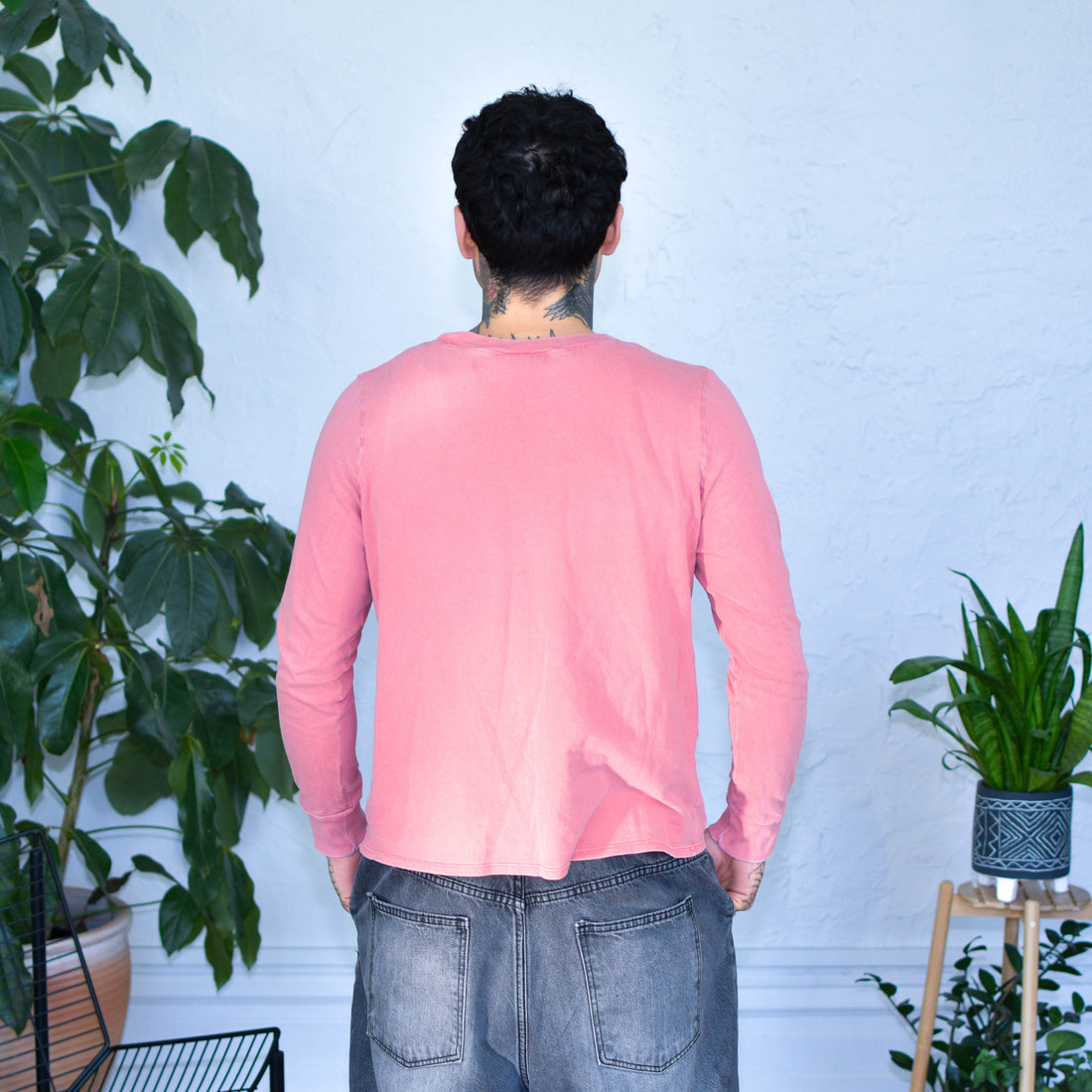 Pink Long Sleeve - "Immigrants Keep the World Going" Solidarity Merch