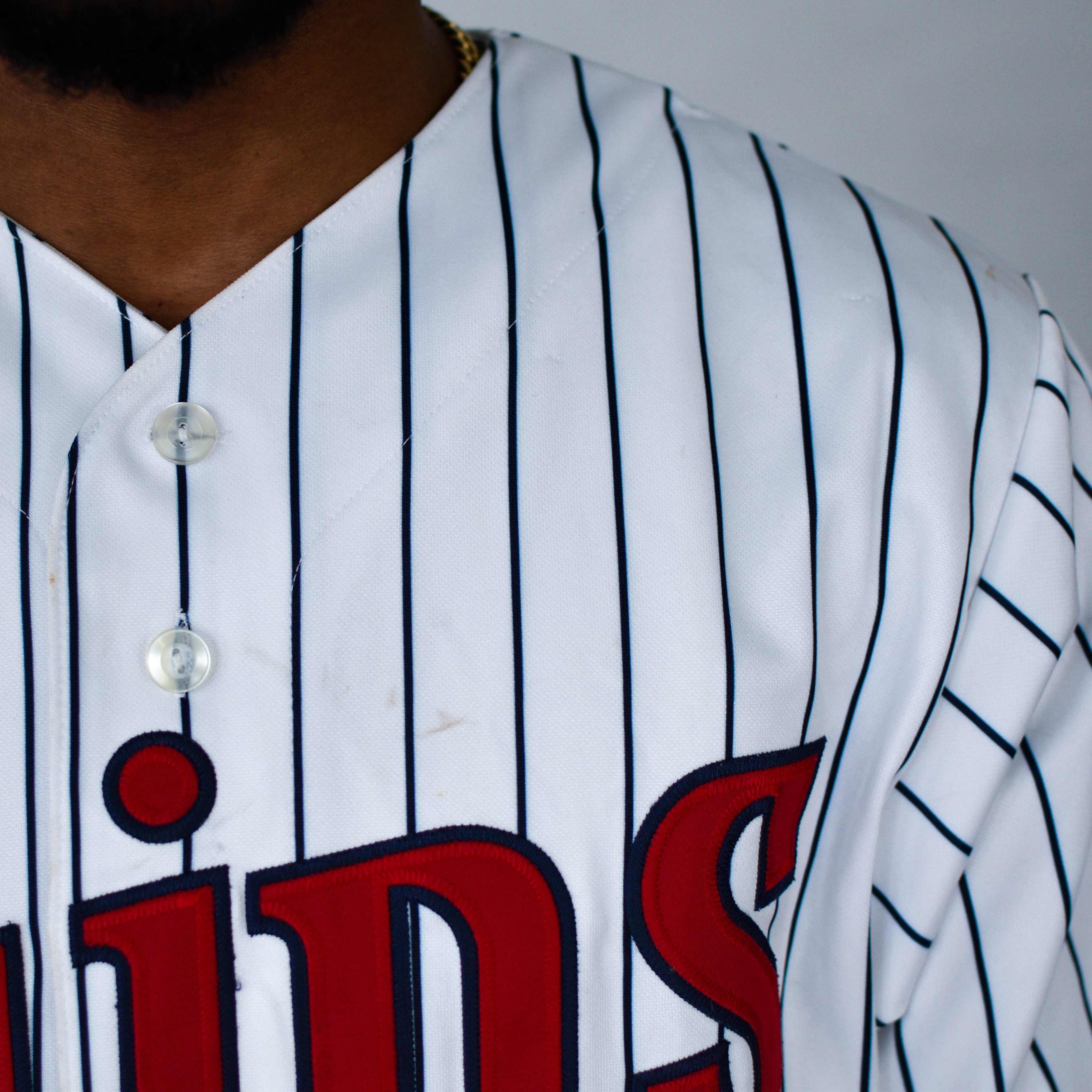 Vintage Minnesota Twins Joe Mauer Majestic Jersey