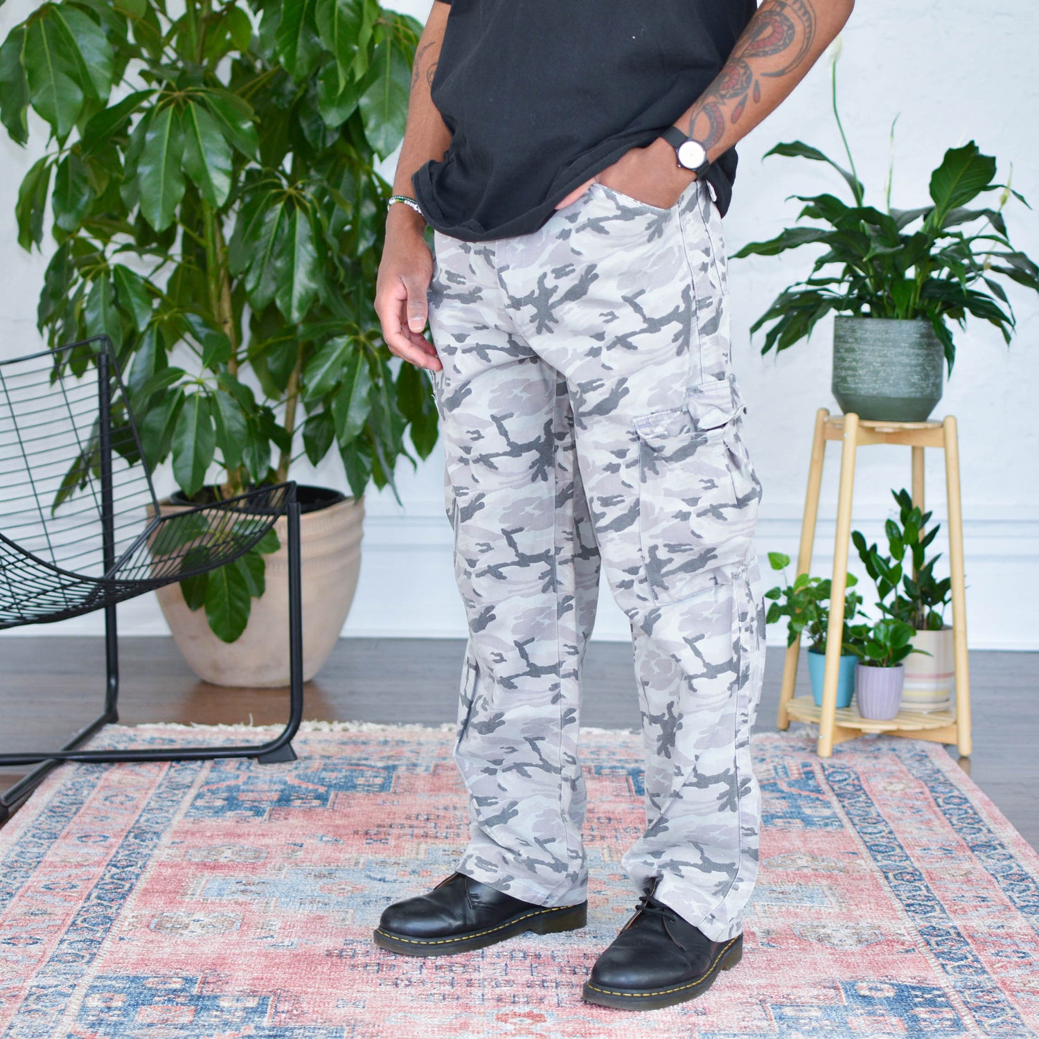 Y2k BL Camo Pants