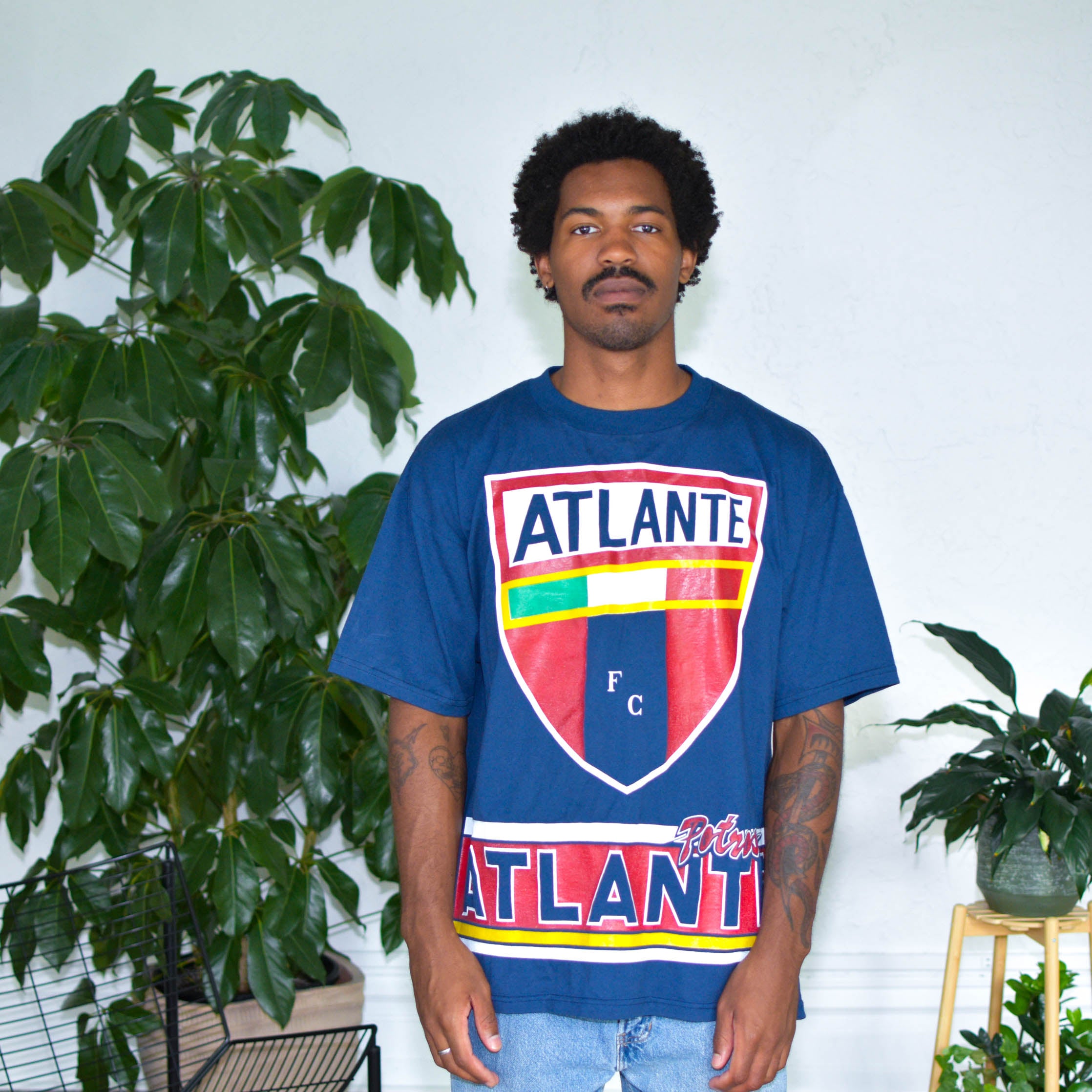 Vintage Atlante FC AOP Soccer T-Shirt