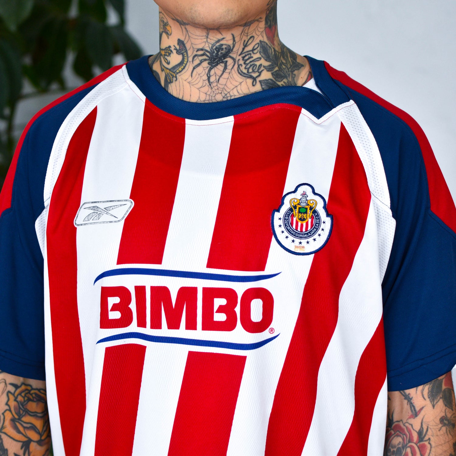 Vintage 2007-08 Chivas de Guadalajara Reebok Home Jersey