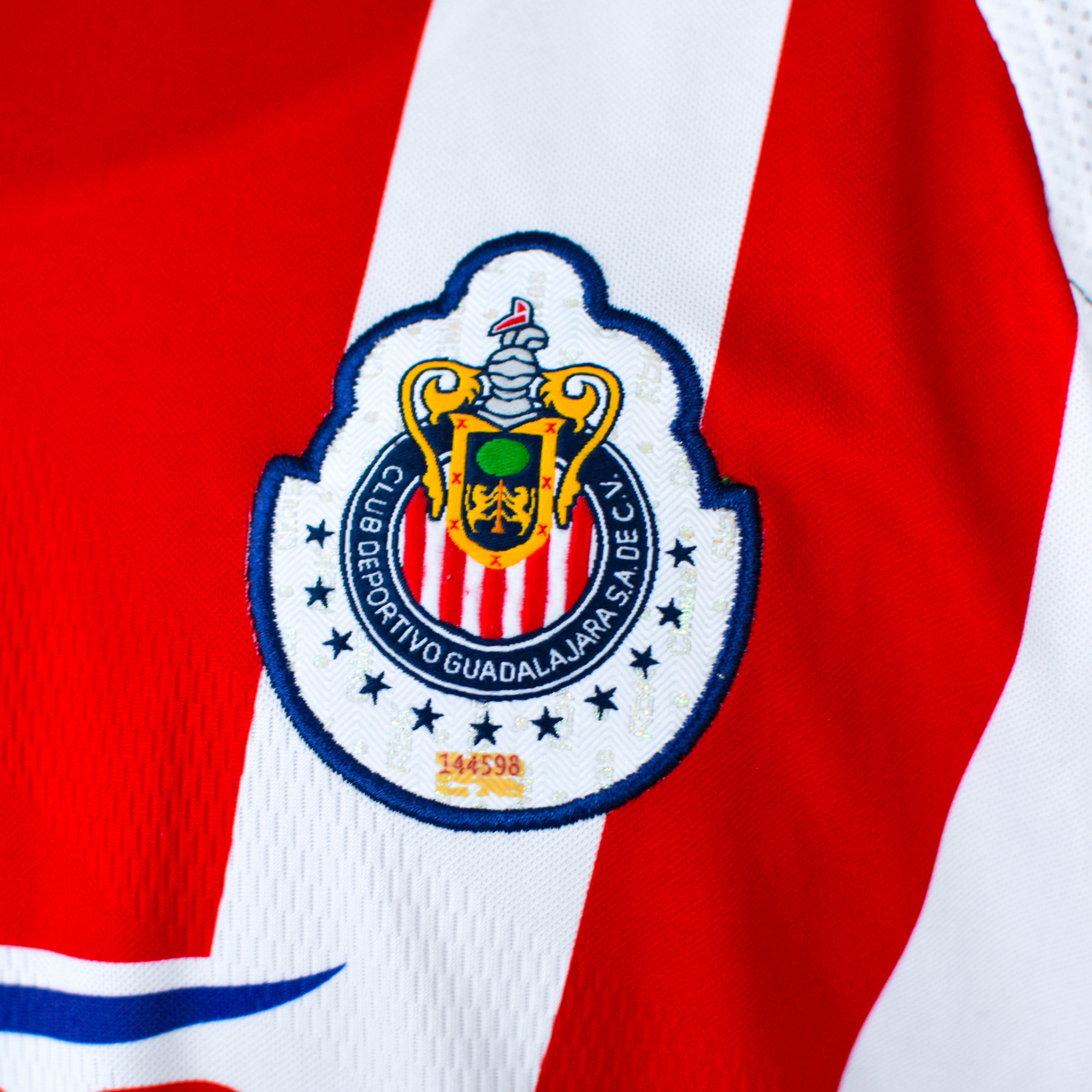 Vintage 2007-08 Chivas de Guadalajara Reebok Home Jersey