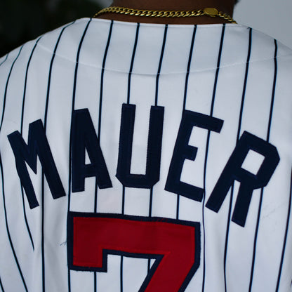 Vintage Minnesota Twins Joe Mauer Majestic Jersey