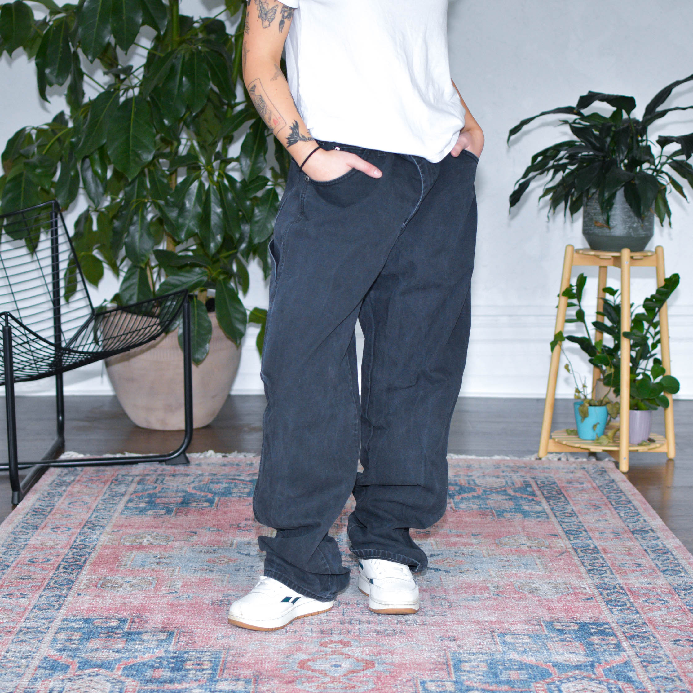 Vintage Dickies Black Work Pants