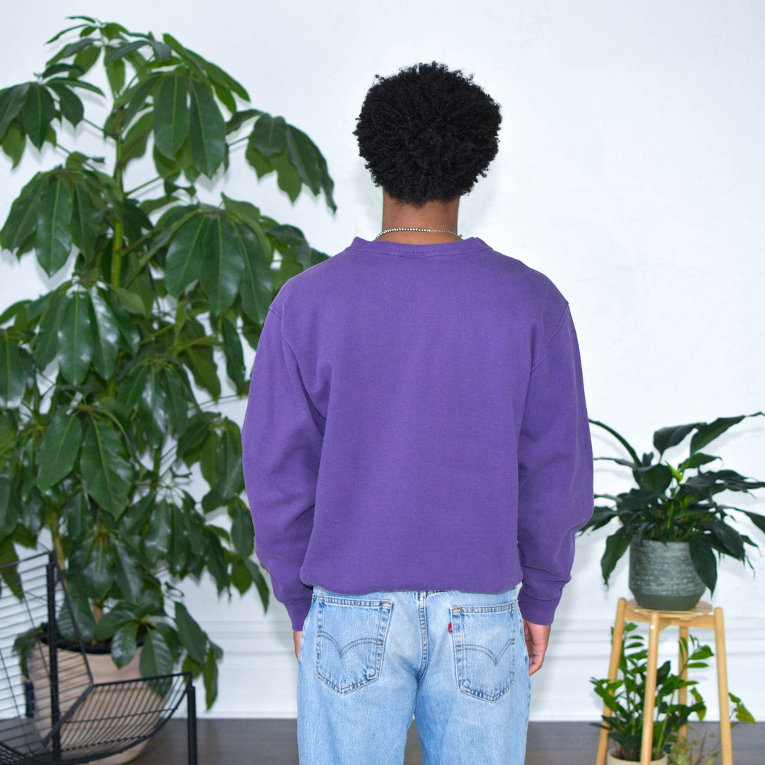 Vintage Champion Purple Crewneck