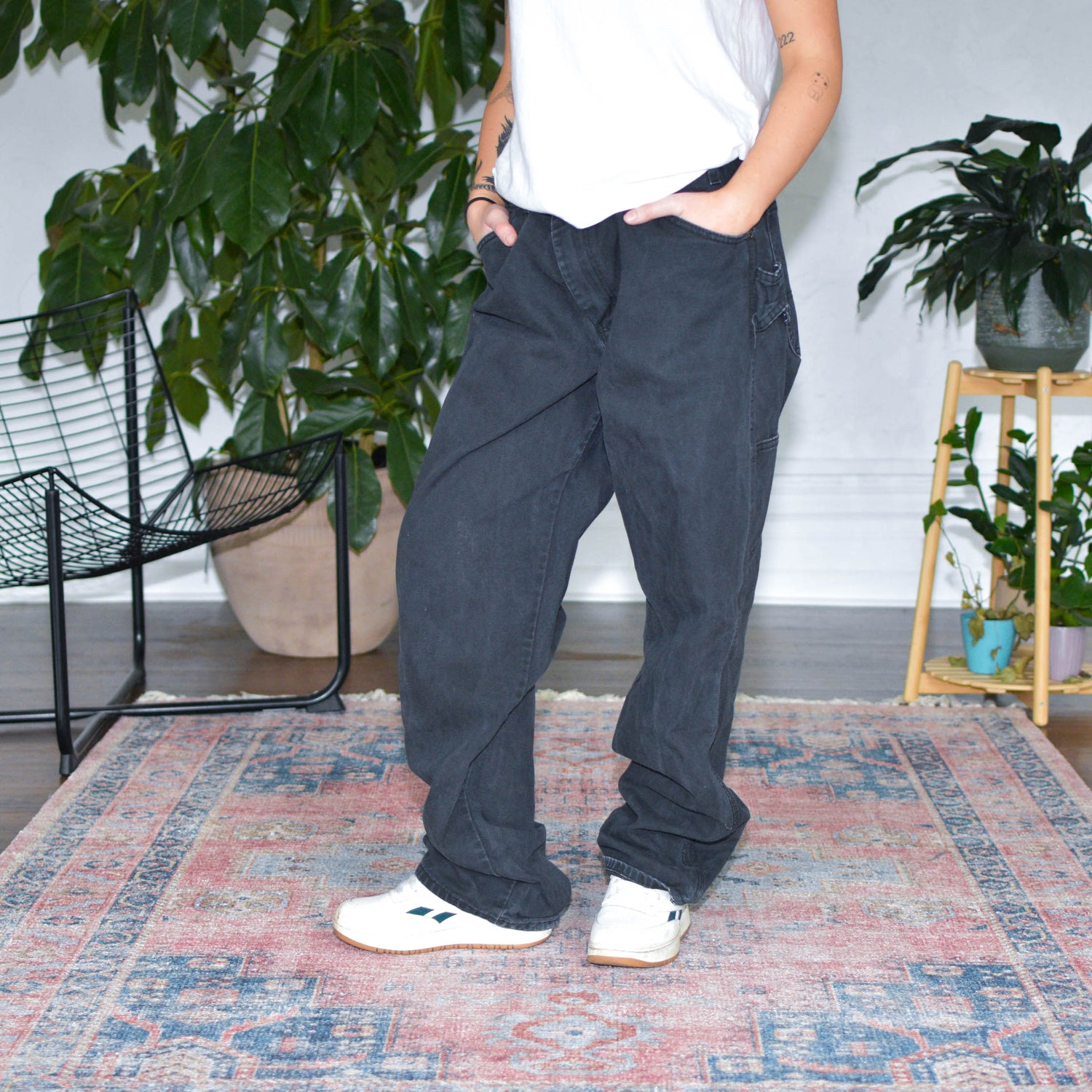 Vintage Dickies Black Work Pants