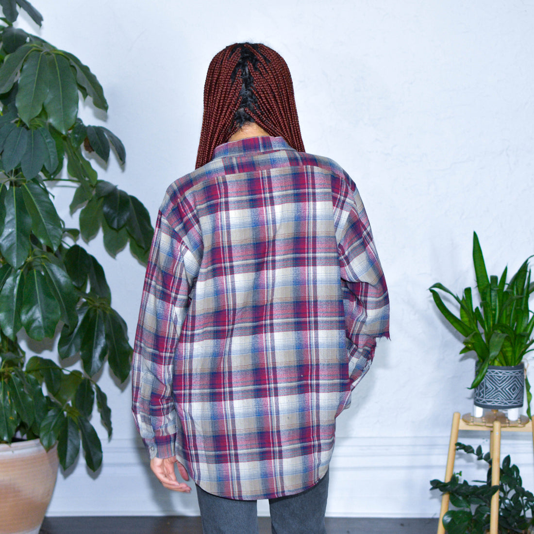 Vintage Pendleton Red Plaid Flannel