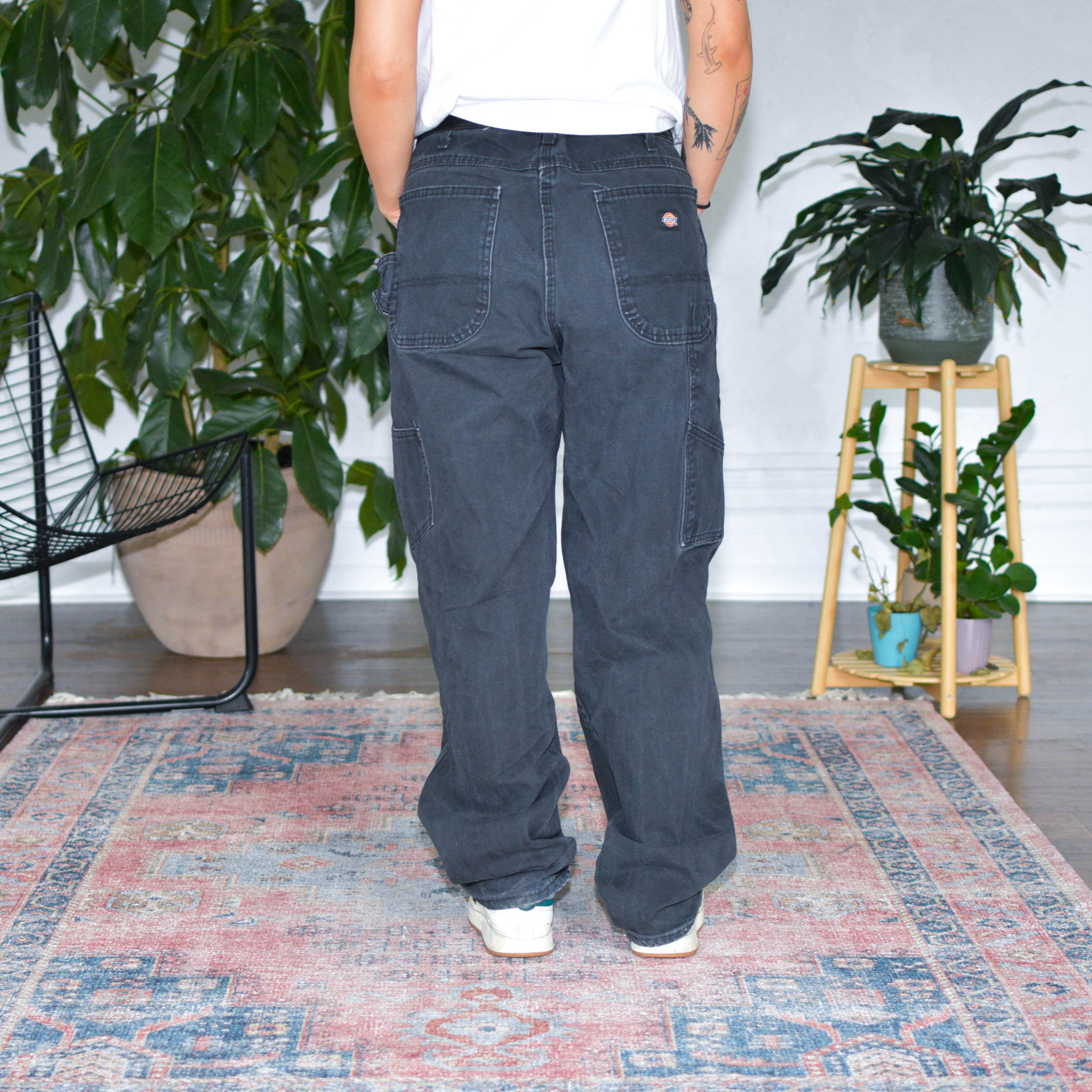 Vintage Dickies Black Work Pants