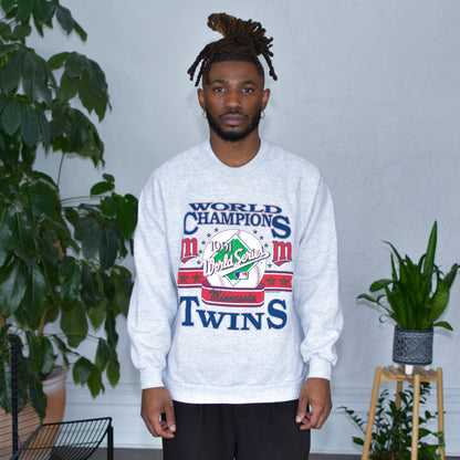 Vintage 1991 Minnesota Twins World Champions Sweatshirt