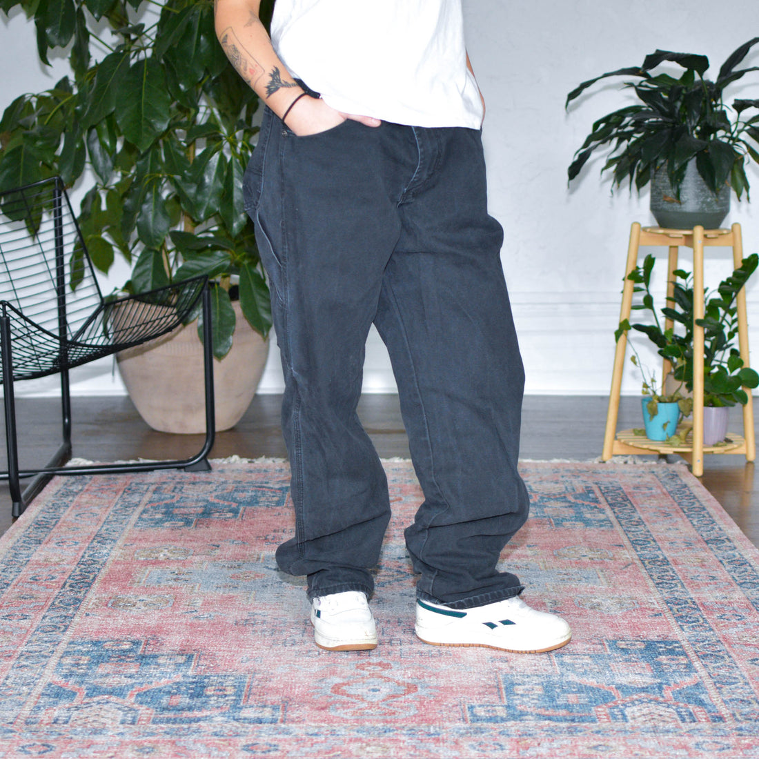 Vintage Dickies Black Work Pants