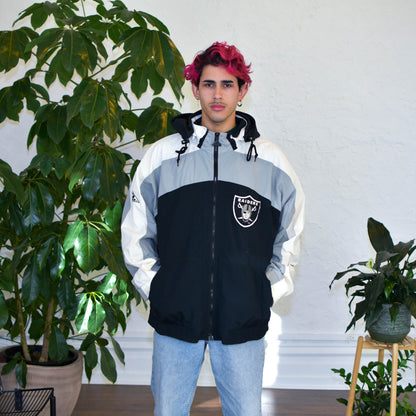 Vintage Los Angeles Raiders Apex One Windbreaker