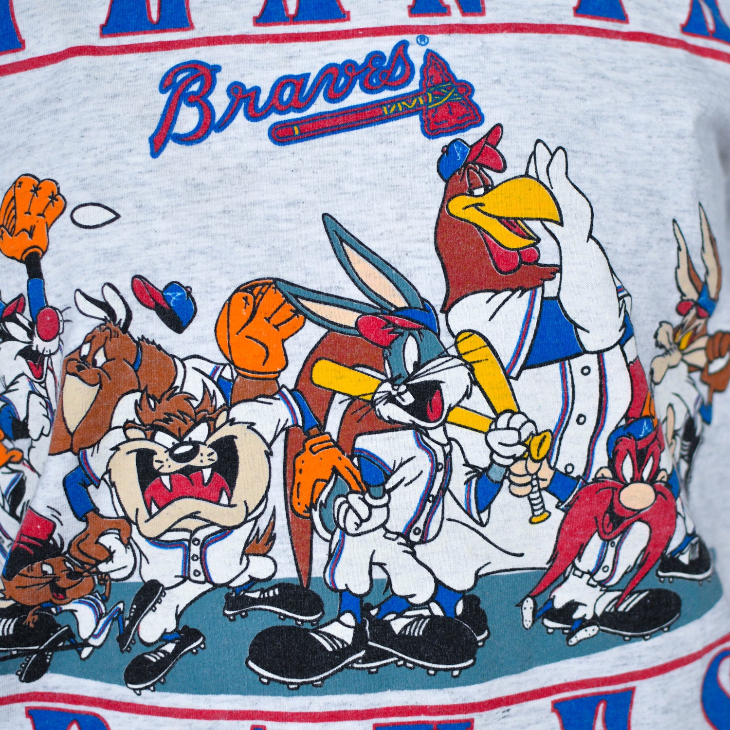 Vintage 1993 Atlanta Braves Looney Tunes T-Shirt