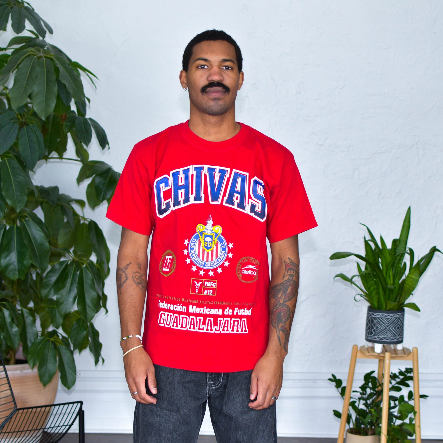 Vintage Chivas de Guadalajara Atletica Sport T-Shirt