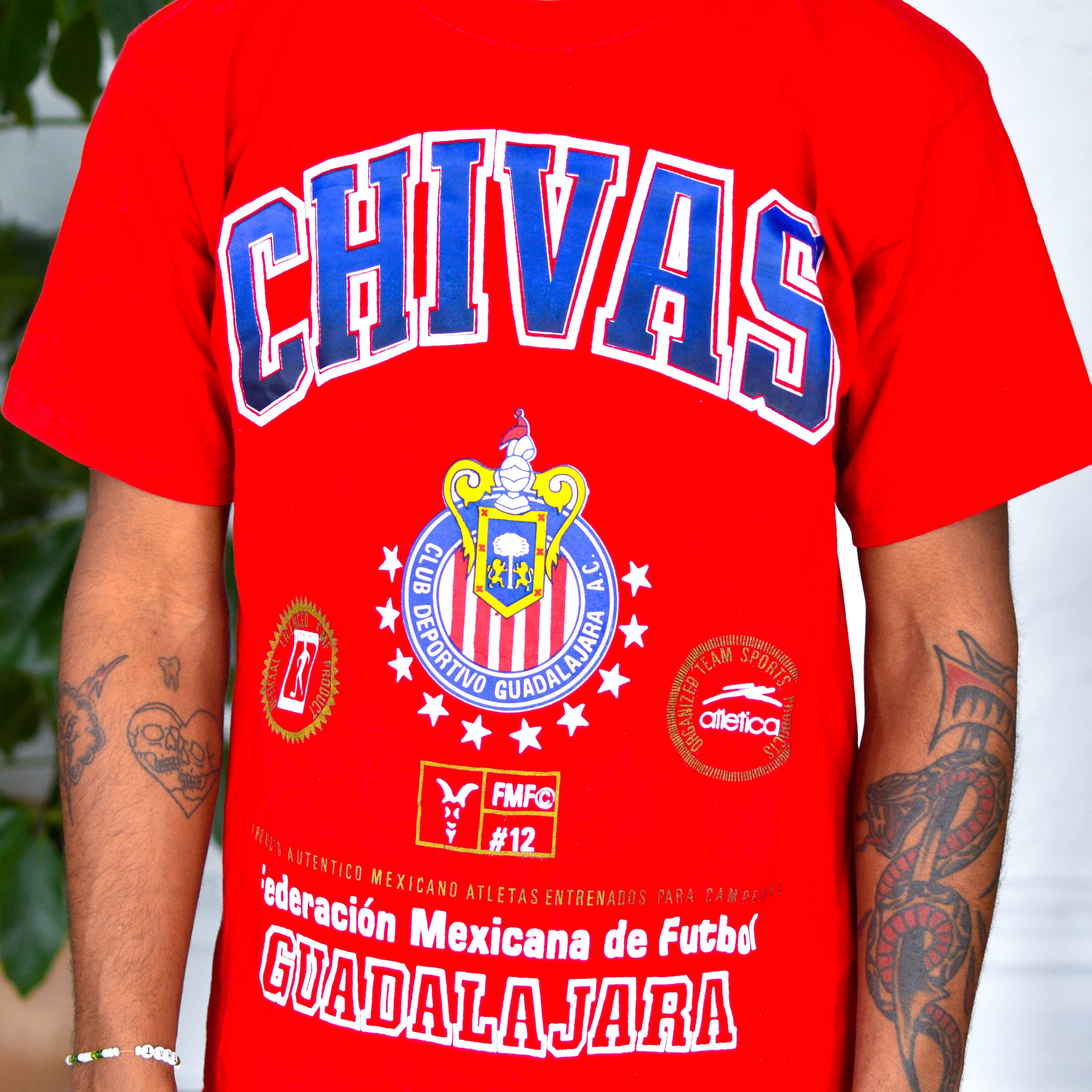 Vintage Chivas de Guadalajara Atletica Sport T-Shirt